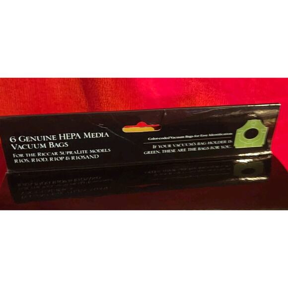 (6) Riccar RLH-6 HEPA Vacuum Bags for SupraLite NWT - Picture 2 of 8